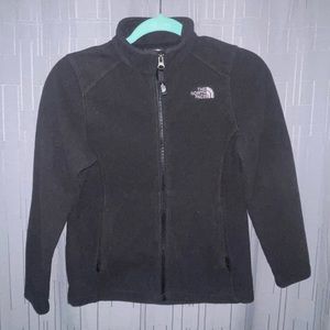 Black North Face zip up